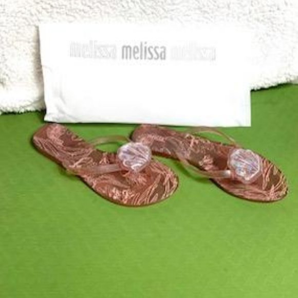 Melissa Seashell Fruit Scented Flip Flops - Picture 13 of 14